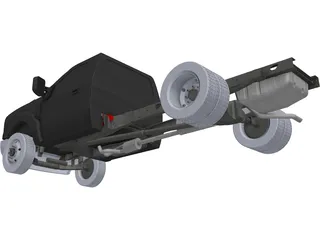 Ford F-550 Chassis 3D Model