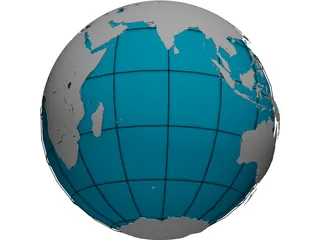 Globe 3D Model