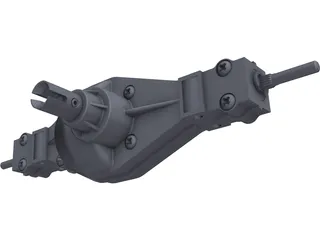 Rear Differential 3D Model