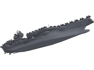 Aircraft Carrier 3D Model