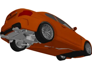 BMW 1M Coupe 3D Model