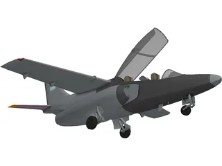 FMA IA-63 Pampa 3D Model