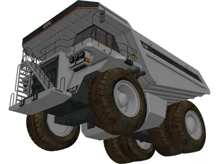 Mining Dump Truck 3D Model