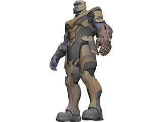 Thanos Armor 3D Model