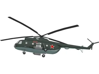 Mil Mi-17 3D Model