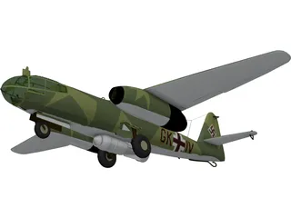 Arado Ar 234 Blitz (1945) 3D Model