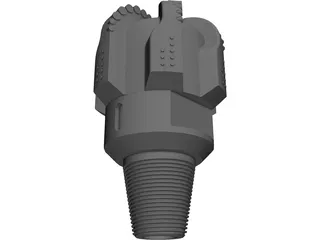 Tricone Drill Bit 3D Model