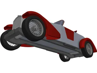 Classic Vehicle 3D Model