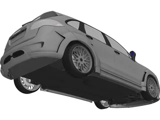 Porsche Cayenne Turbo Hamann (2010) 3D Model
