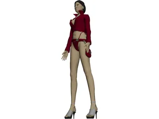 Pretty Woman 3D Model