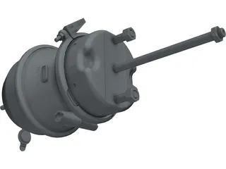 Brake Tristop Cylinder 3D Model