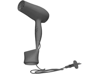 Hairdryer 3D Model