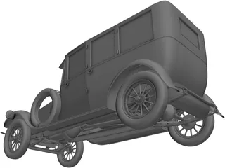 Pierce-Arrow Model 7 (1920) 3D Model