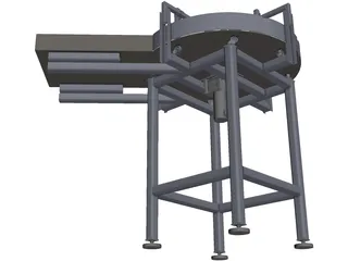 Rotary Table Feeder 3D Model