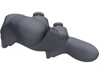 PS4 Controller 3D Model