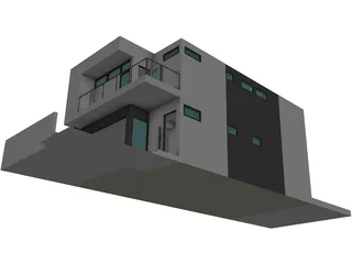 Modern Home 3D Model