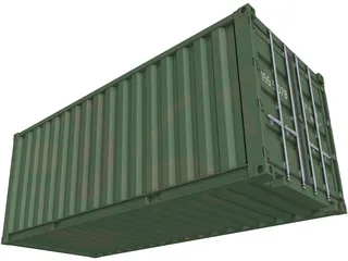 Shipping Container 3D Model