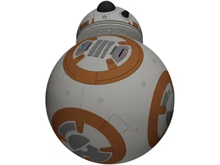 BB-8 Star Wars 3D Model