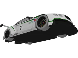 Bentley Continental GT3 3D Model