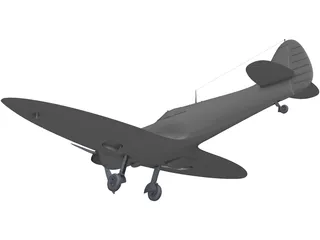 Supermarine Spitfire 3D Model