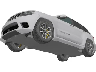Jeep Grand Cherokee Trackhawk 3D Model