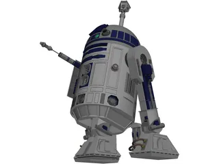 Star Wars R2D2 3D Model