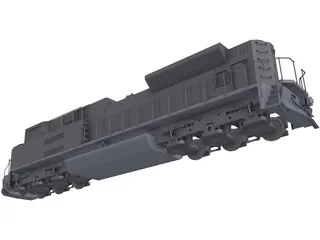 EMD SD70AC 3D Model