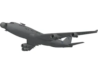 Boeing Airborne Laser YAL-1 3D Model