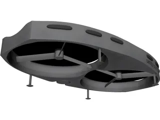 Air Scout UAV 3D Model