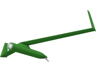 Birdseye Unmanned Drone Glider 3D Model