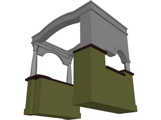 Kitchen Playhouse 3D Model