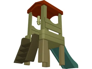 Treehouse Playset 3D Model
