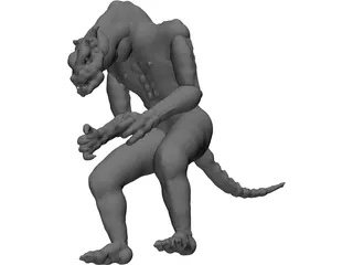 Monster 3D Model