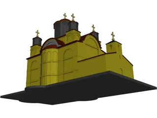 Ravanica Church 3D Model