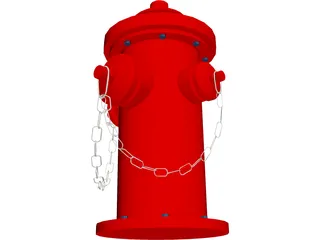 Fire Hydrant 3D Model