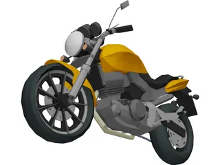 Honda Hornet 3D Model