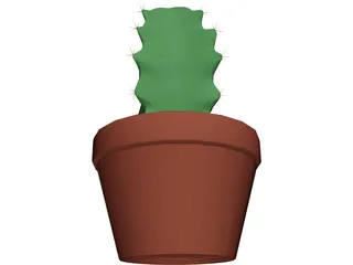 Cactus 3D Model