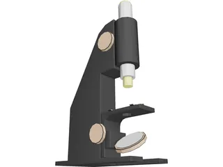 Microscope 3D Model