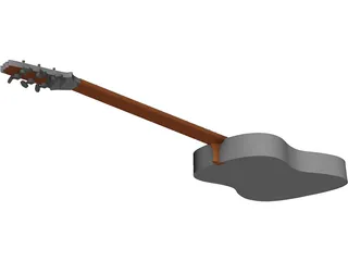 Guitar 3D Model