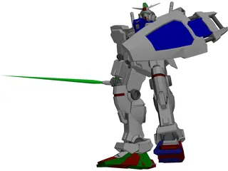 Gundum 3D Model