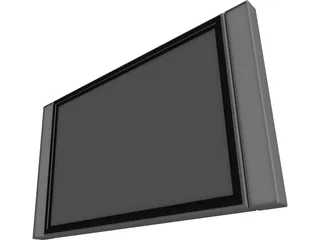 TV Plasma 30inch Polegadas 3D Model