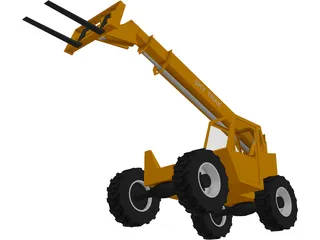 Forklift Skytrack All Terrain 3D Model