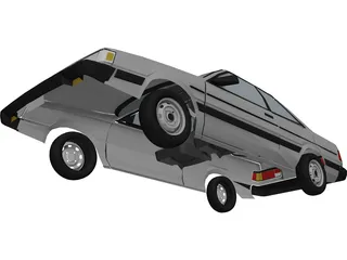 Subaru GL (1989) 3D Model