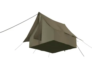 Camping Tent 3D Model