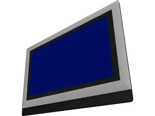 Philips Plasma TV 3D Model