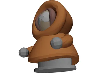 South Park Kenny 3D Model