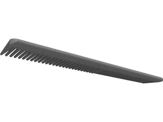 Comb Brush 3D Model