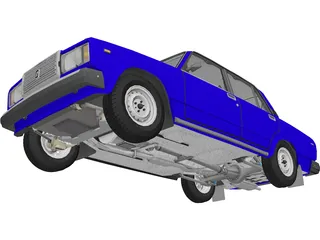 VAZ 2107 3D Model