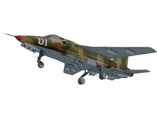 IAR-93 Vultur 3D Model