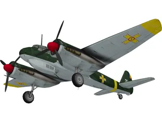 Junkers Ju 88C-2 3D Model